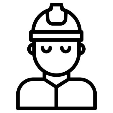 Man web simgesi basit vektör illüstrasyonu