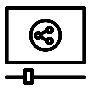 basit video kutsal kişilerin resmi, vektör çizim