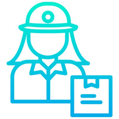 dağıtım kavramı basit sanat vektörü illüstrasyonu 