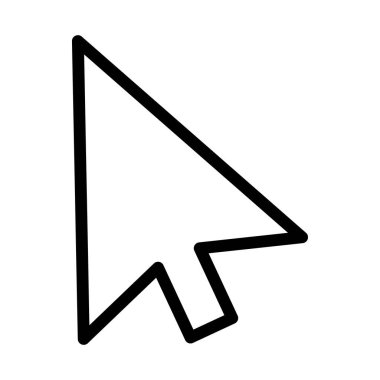 imleç simgesi, vektör illüstrasyonu