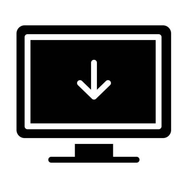 bilgisayar simgesi, vektör illüstrasyonu