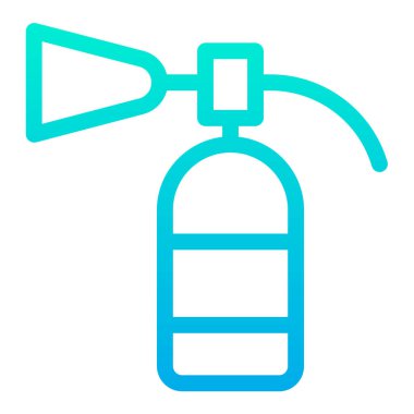 Polis. Web simgesi basit illüstrasyon