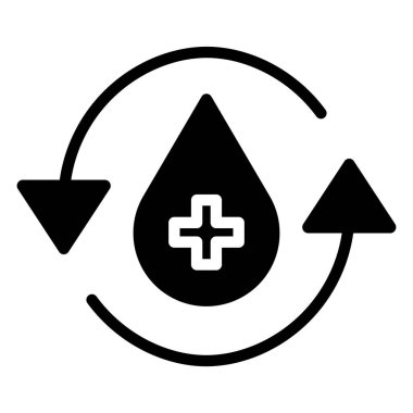 Sağlık simgesinin vektör illüstrasyonu