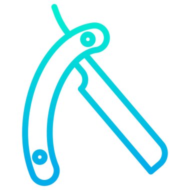 Kerpeten. Web simgesi basit illüstrasyon