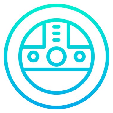 Denetleyici simgesi vektör çizimi