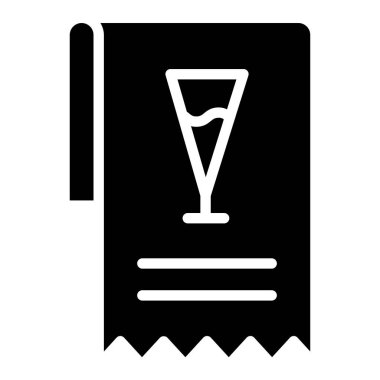 Belge. Web simgesi basit illüstrasyon