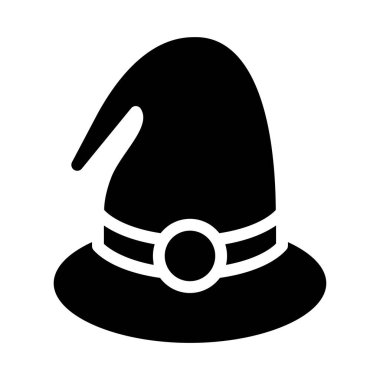 Şapka ikonu. Web için beysbol başlık vektör simgelerinin basit illüstrasyonu