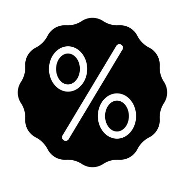 İndirim. Web simgesi basit tasarım