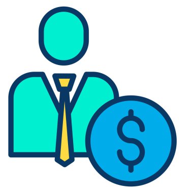 iş konsepti vektör illüstrasyonu basit sanat 