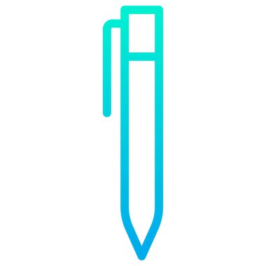 Kalem. Web simgesi basit tasarım