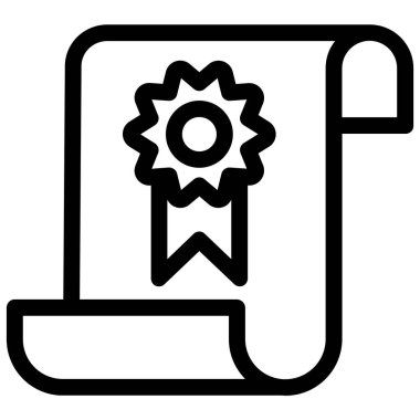 Ödül. Web simgesi basit illüstrasyon