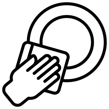 Elini ver. Web simgesi basit tasarım