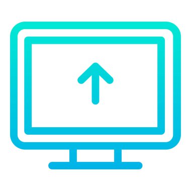 bilgisayar simgesi, vektör illüstrasyonu