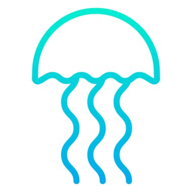 balığı web simgesi, vektör çizim 