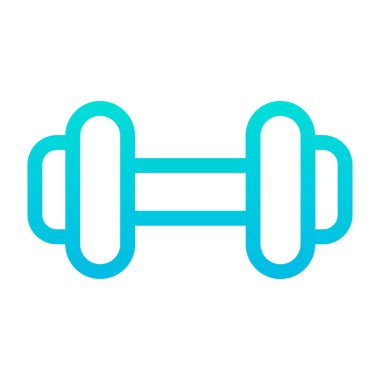 dambıl simgesi vektör illüstrasyonu