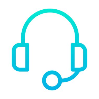 Basit simge, vektör illüstrasyonunu destekle