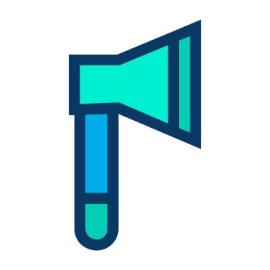 Beyaz üzerine izole edilmiş minimalist vektör simgesi