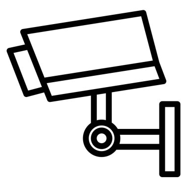 Kamera. Web simgesi basit illüstrasyon 