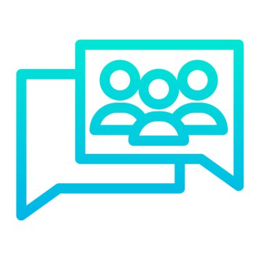 Basit kullanıcı arayüzü simgesi, vektör illüstrasyonu