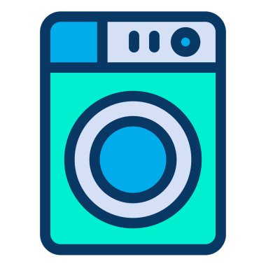 Çamaşır makinesi. Basit tasarım