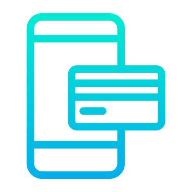 mobil ödeme kavramı, basit illüstrasyon