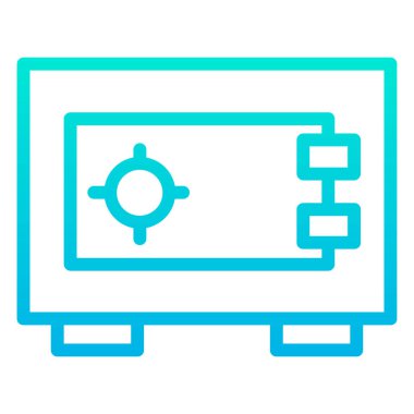 Dolap. Web simgesi basit illüstrasyon