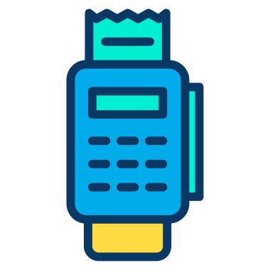 Ödeme, mobil bankacılık, ticaret, ekommerce, online, pazar. vektör illüstrasyonu