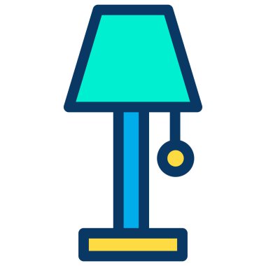 lamba basit simgesi, vektör çizim