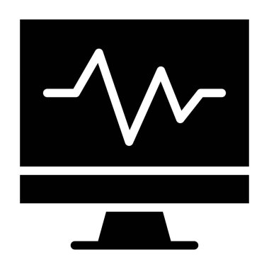 masa web simgesi vektör illüstrasyonu