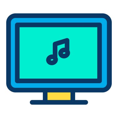 bilgisayar simgesi, vektör illüstrasyonu