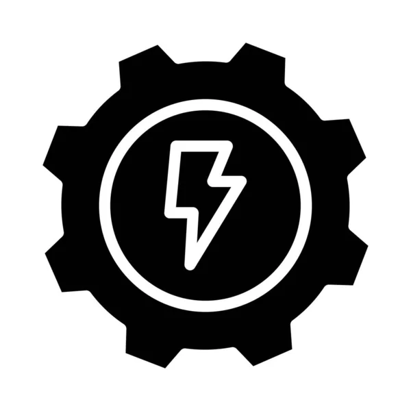 Vectorillustratie Van Een Power Icon — Stockvector