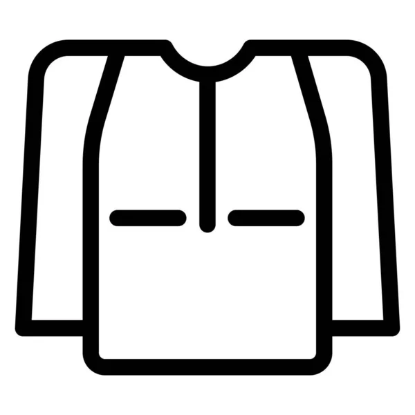 Camisa Icono Web Ilustración Simple — Vector de stock