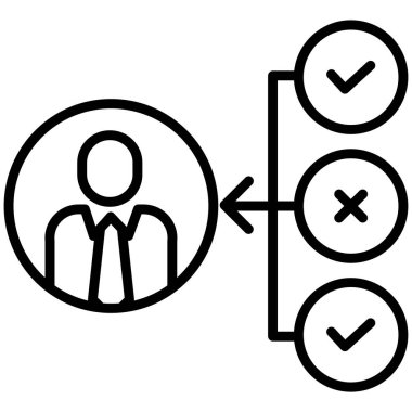 iş konsepti vektör illüstrasyonu basit sanat 