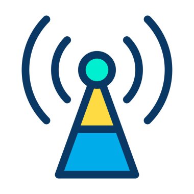 wifi simgesi vektör illüstrasyonu