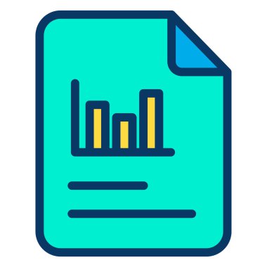 ticari analitik vektör illüstrasyonu basit sanat 