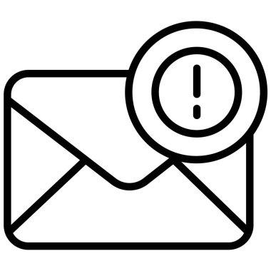 posta simgesi, vektör illüstrasyonu