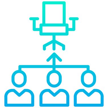 Açık konum minimalist vektör simgesi beyaz üzerinde izole