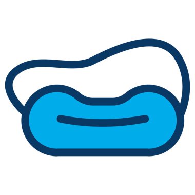 yiyecek ve sağlık vektörü simgesi