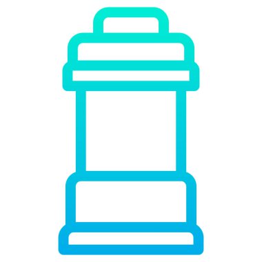 lamba basit simgesi, vektör çizim