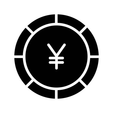 Para için. Web simgesi basit illüstrasyon 