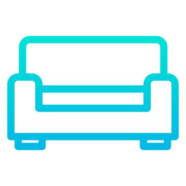 Beyaz arkaplanda basit vektör simgesi