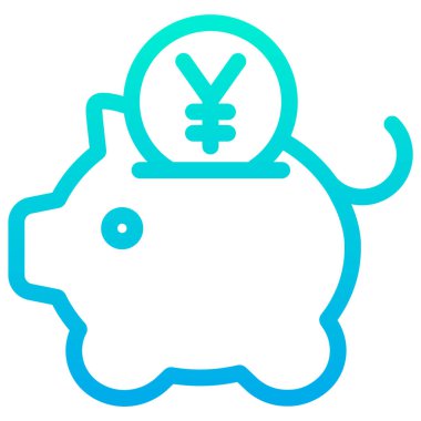 Para için. Web simgesi basit illüstrasyon 