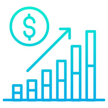 Finansal büyüme Basit tasarım