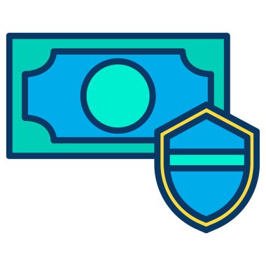 para ve para, beyaz arkaplanda basit vektör simgesi