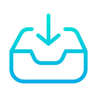 posta simgesi, vektör illüstrasyonu