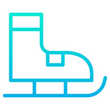 kaykay web simgesi basit illüstrasyon