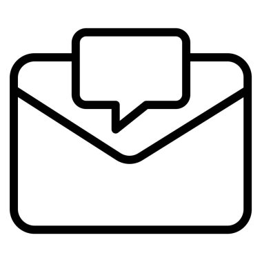 posta simgesi, vektör illüstrasyonu