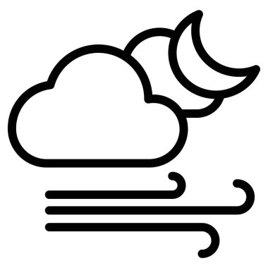 Bulut. Web simgesi basit tasarım