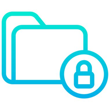 Dosya. Web simgesi basit illüstrasyon 