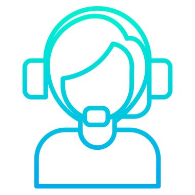 Beyaz arkaplan üzerindeki basit hacker vektör resimleme